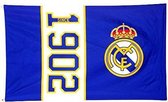 Real Madrid - Vlag - Since 1902 - Blauw/wit - 152 x 91 cm