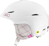 Giro Skihelm - Vrouwen - wit/roze S: 51-55cm