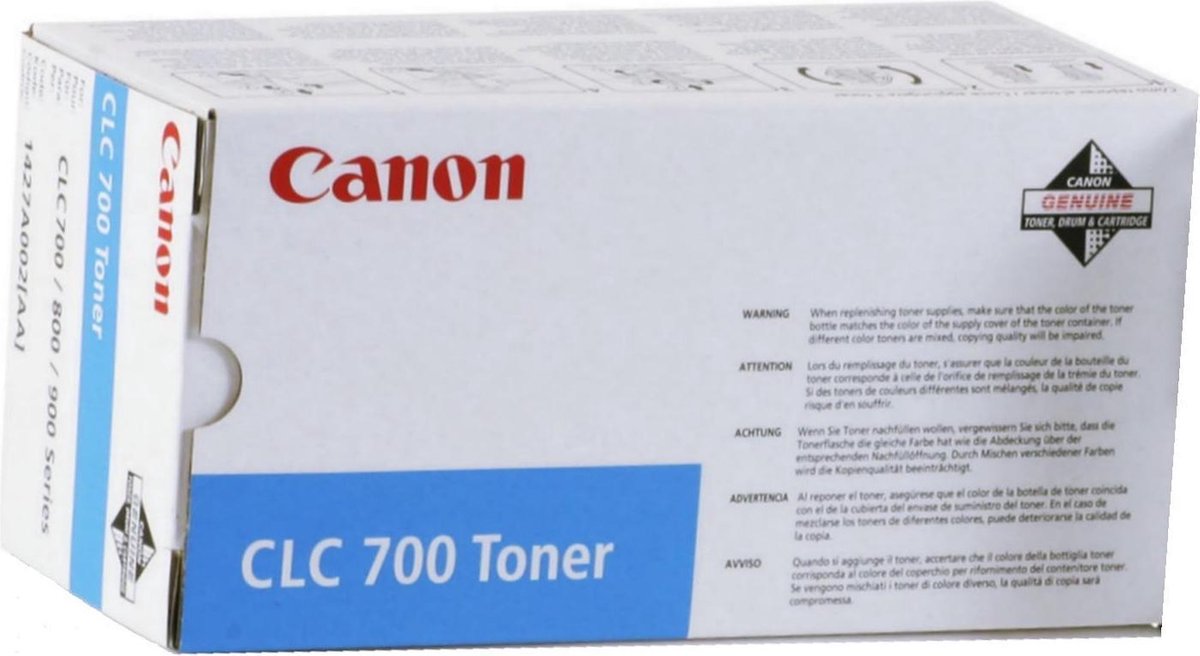 Canon CLC-700 Tonercartridge - Cyaan