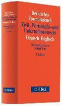 Beck'sches Formularbuch Zivil-, Wirtschafts- und Unternehmensrecht: Deutsch-Englisch