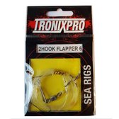 Tronixpro Sea Rigs 2 Hook Flapper Size : 4