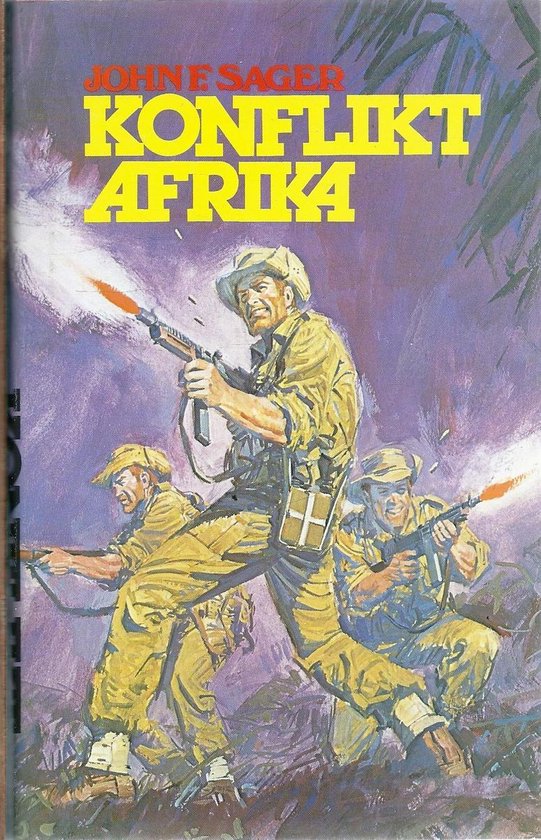 Omslag van Konflict afrika door Sager