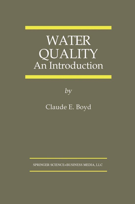 Chemistry and Material Science (R0) - Water Quality - cover