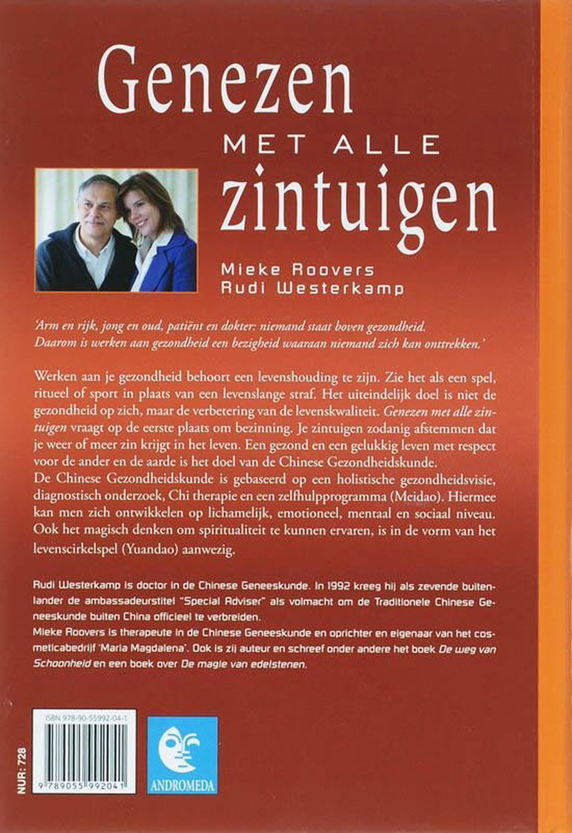 Genezen met alle zintuigen - back cover