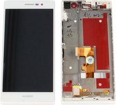 Huawei Ascend P7 display LCD Touch Screen Frame White