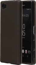 Sony Xperia Z5 Compact TPU Cover Transparant Grijs