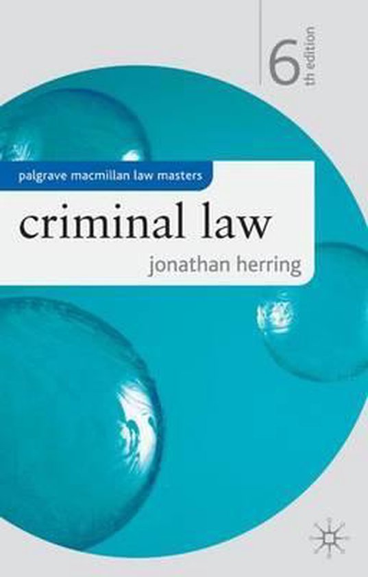 Criminal Law - cover