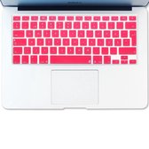 Xssive Siliconen Toetsenbord bescherming cover voor MacBook 13/15/17/Air/Pro/Retina voor modellen t/m 2015 - pink - NL indeling