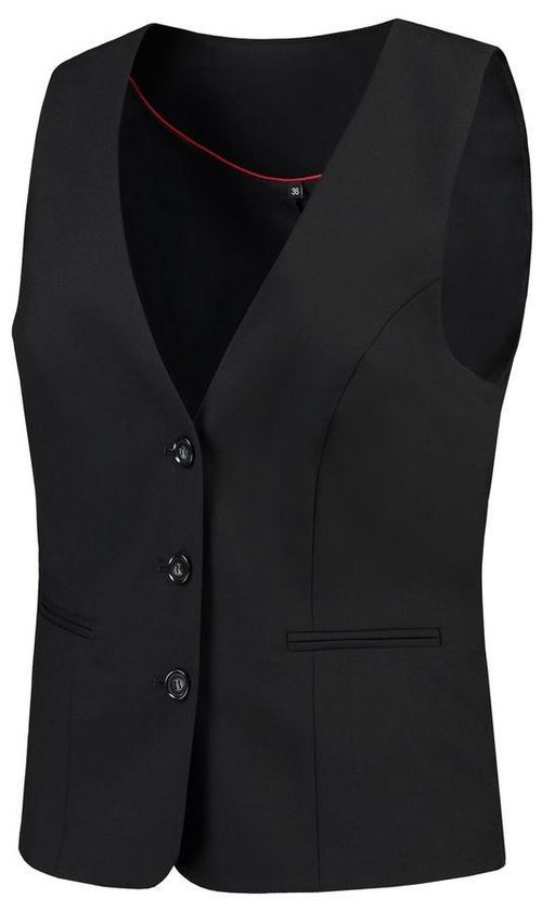 | Tricorp Dames gilet Corporate 405002 Zwart | Tricorp Dames gilet Corporate 405002 Zwart