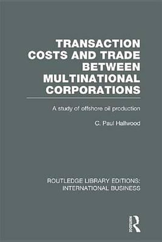 Routledge Library Editions: International Business - Transac ... - cover
