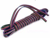 RGB verlengkabel 4 aderig per meter extension cable