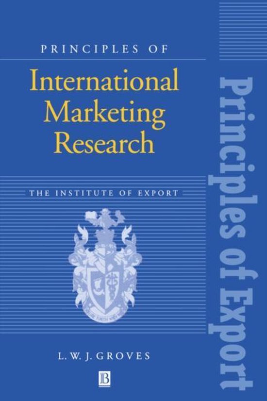 Principles of International Marketing Research - cover