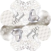20 papieren servetten - just married - 33cm