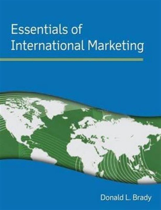 Essentials of International Marketing - cover