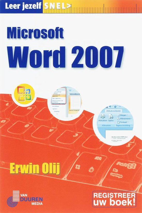Cover van het boek 'Microsoft Word 2007' van Erwin Olij