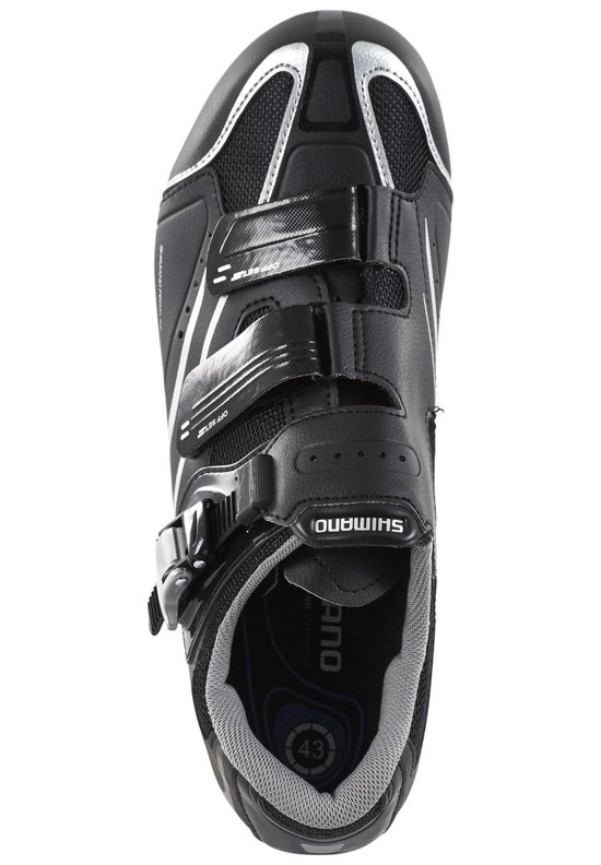 Ongrijpbaar Gronden samenzwering Shimano SH-R088L racefiets schoenen zwart normale pasvorm Maat 51 | bol.com
