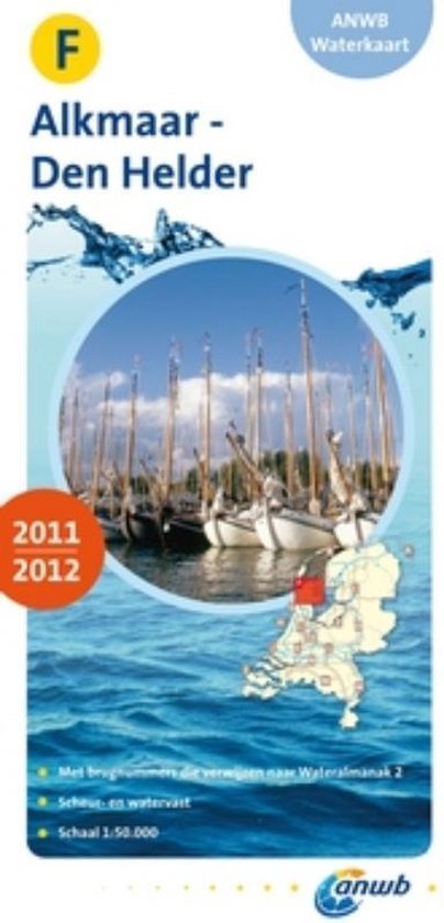 Cover van het boek 'Waterkaart F Alkmaar-Den Helder / 2011/2012'