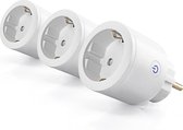 Caliber HWP 3-PACK - Smart set bestaande uit 3 slimme stekkers - Wit