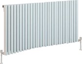 Design radiator horizontaal staal mat wit 60x118cm 1429 watt - Eastbrook Rowsham