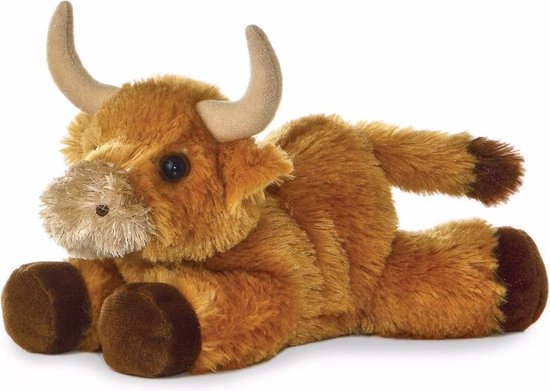 Peluche taureau en peluche 20 cm - Peluche / Peluches | bol.com