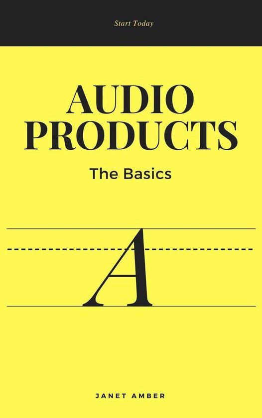 Audio Products: The Basics - cover
