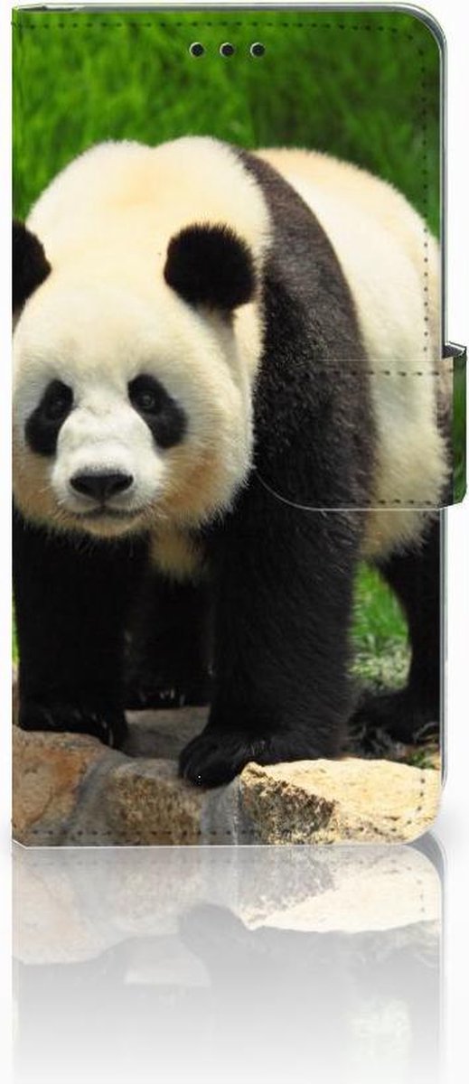 Samsung Galaxy S10 Telefoonhoesje met Pasjes Panda