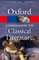 Oxford Comp To Classical Literature 3rd