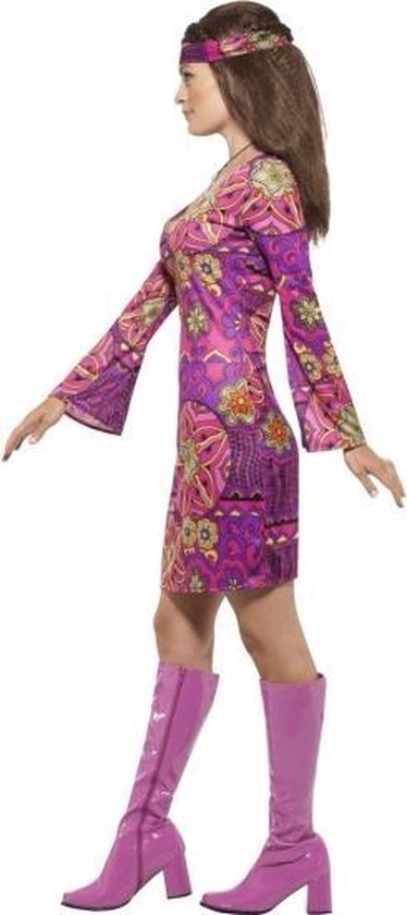 hippie kleed voor dames 48-50 (xl) - Hippies & Flower Power kleding | bol.com