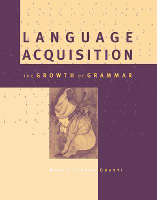 Language Acquisition - The Growth of Grammar - cover