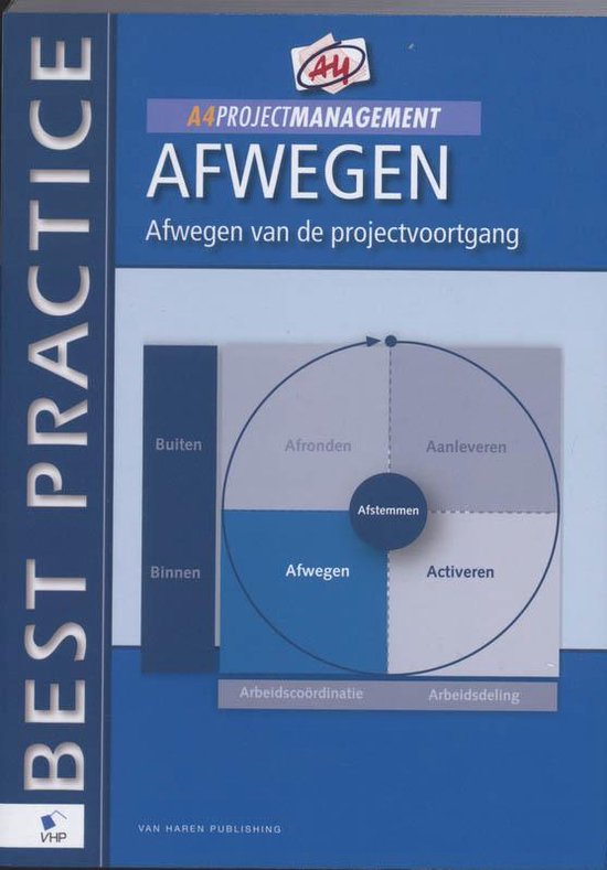 Cover van het boek 'A4 Afwegen van de projectvoortgang' van René Homberger