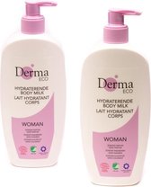 Derma Eco Woman Body Milk - 2 x 500 ml - Voordeelverpakking