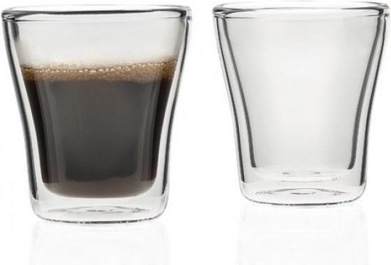 Leonardo Duo Dubbelwandig koffieglas - Set van 2 glazen | bol.com