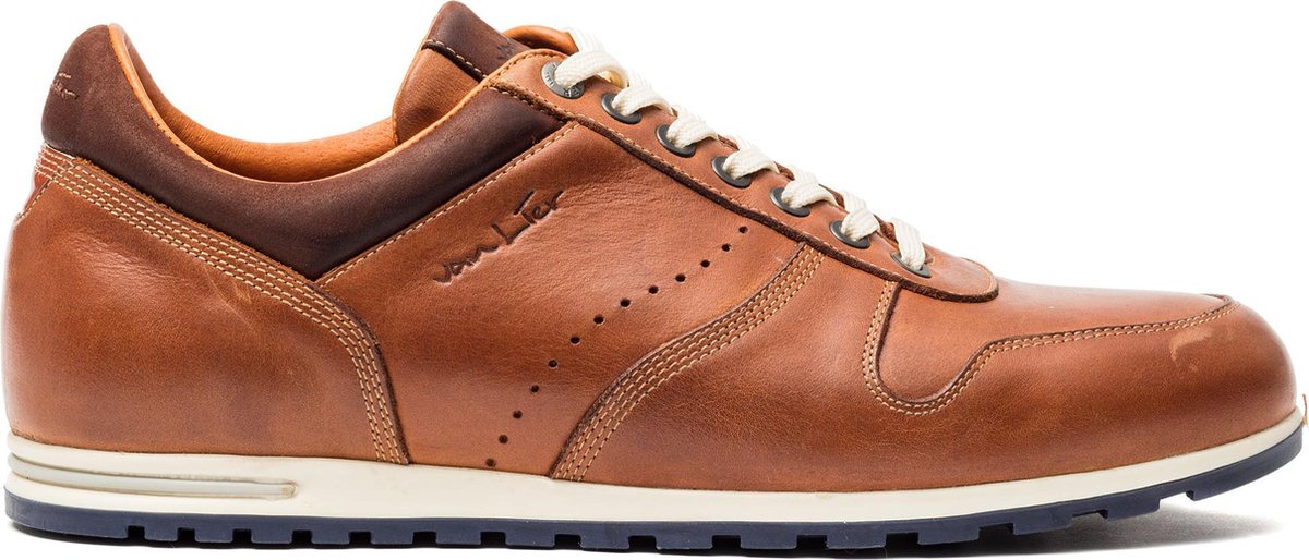 Van Lier - 7230 - Casual schoen veter - Heren - Maat 42 - Cognac - 42  -Cognac | bol.com