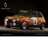 Renault 5 Alpine Metalen Wandbord 30 x 40 cm.