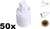 50 Stuks - G24 naar E27 Fitting Omvormer Converter