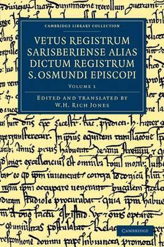 Foto: Vetus registrum sarisberiense alias dictum registrum s osmundi episcopi