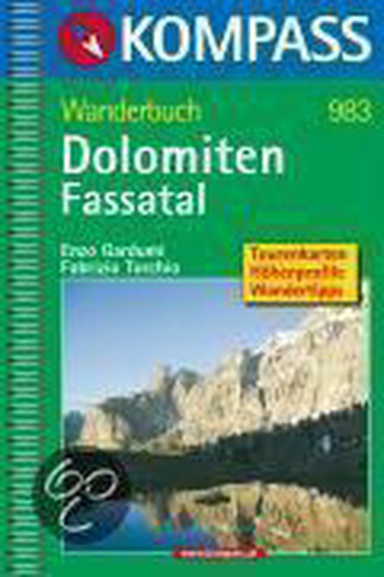 Dolomiten, Fassatal. Wanderbuch - cover