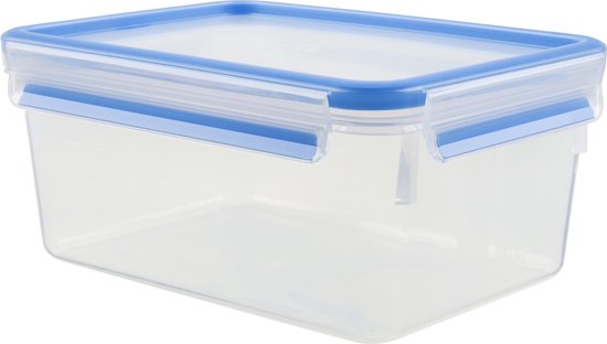Tefal K30215 boîte hermétique alimentaire Rectangulaire 2,3 L Bleu, Transparent 1 pièce(s)