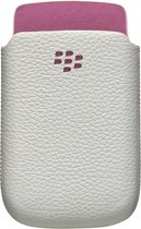 BlackBerry ACC-32840-201 Lederen Hoes - Wit / Roze