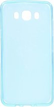 Samsung Galaxy J7 2016 Flexibel Hoesje Mat Blauw, J710f