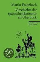 Geschichte Der Spanischen Literatur Im Überblick