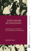 Religion and Citizenship- Justice before Reconciliation