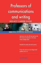 Professors of Communications and Writing Red-Hot Career; 2563 Real Interview Que