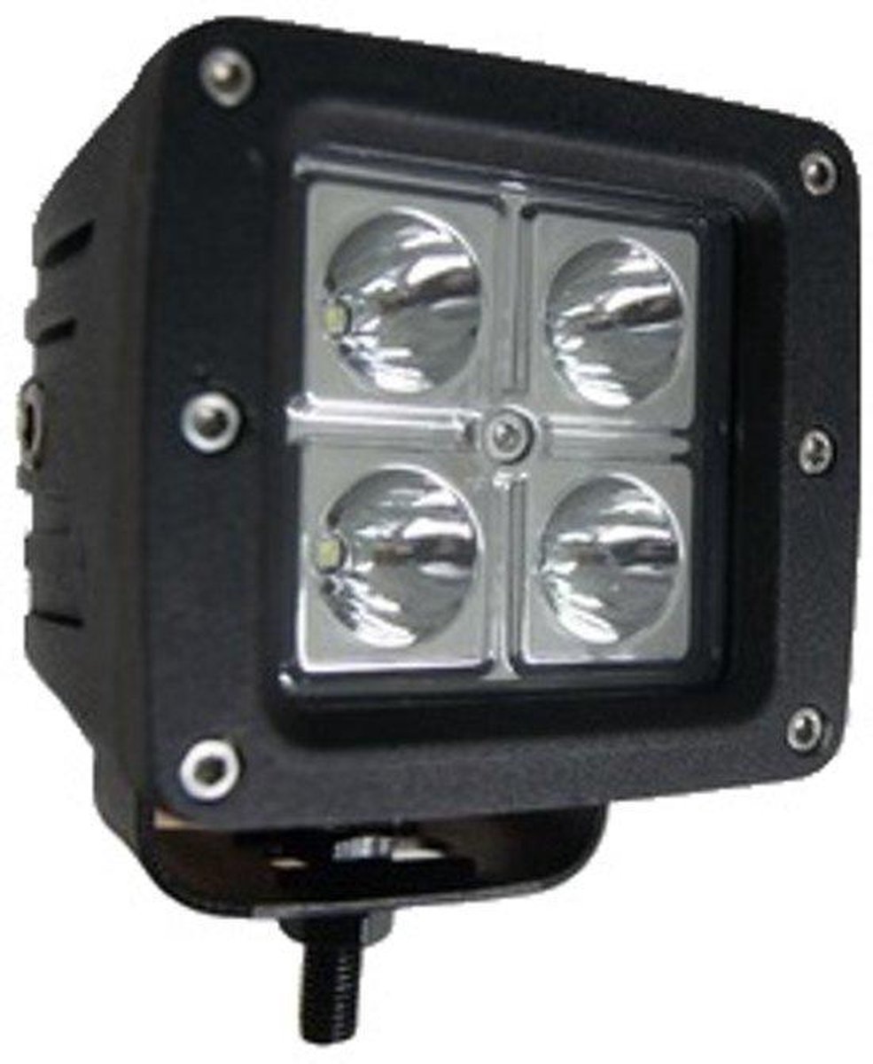 Robuuste verstraler - 4x LED - 12/24V - IP67 / 1080 lumen