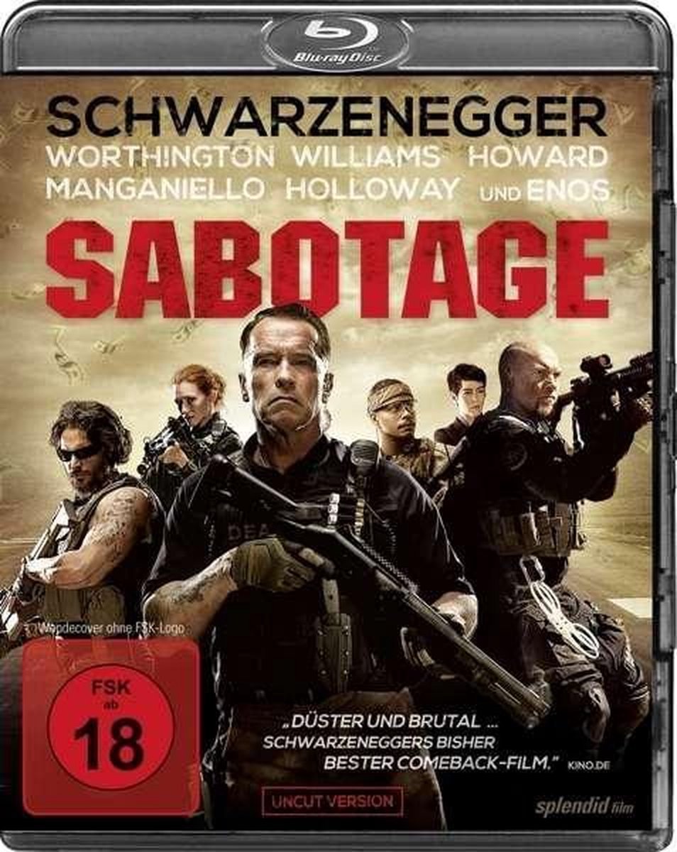 Sabotage (2014) (Blu-ray)