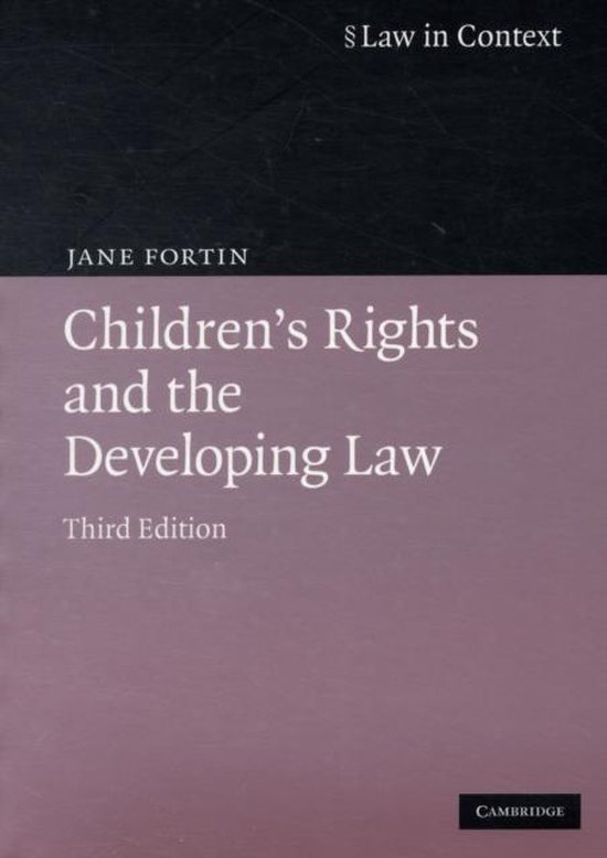 Childrens Rights & The Developing Law