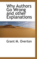 Why Authors Go Wrong and Other Explanations
