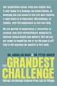 The Grandest Challenge