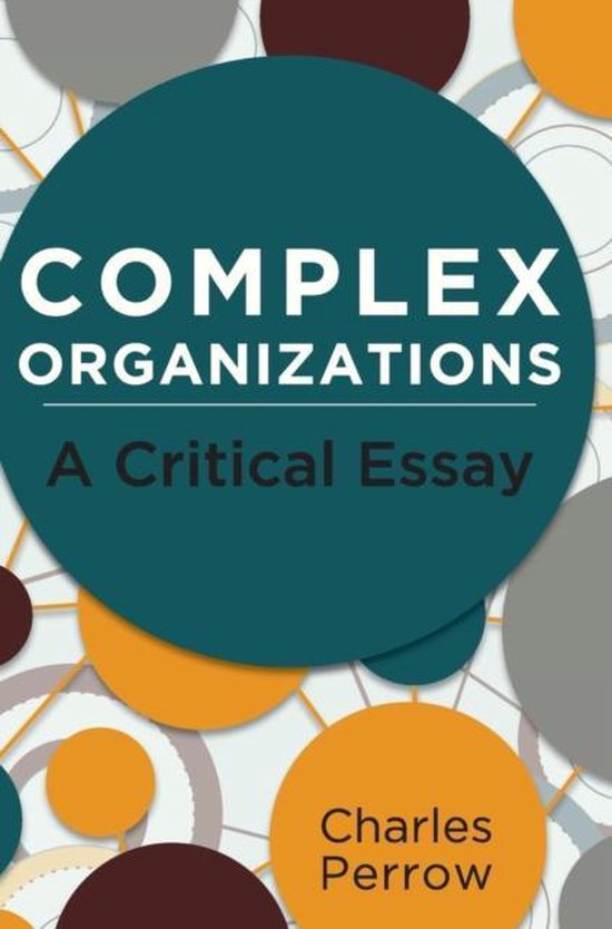Complex Organizations - cover