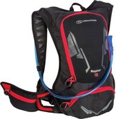 Highlander Backpack - Unisex - zwart/rood